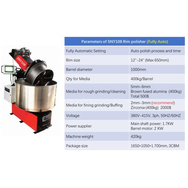 Alloy Hub Polishing Rim Repair Machine Grinding Machine Luxury Car Rim Polisher