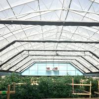 100% luzes de proteção Dep Greenhouse With Rolling Blackout do período do policarbonato do sistema automático do sistema únicas