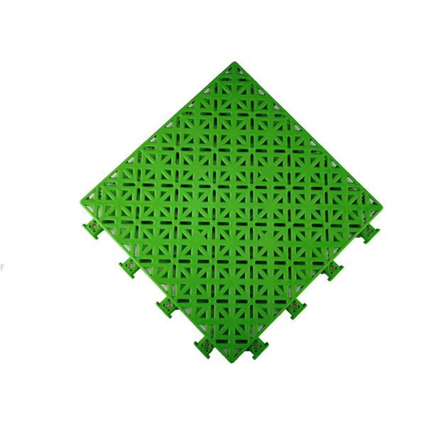 No peel Or Chip Long Life Modular Outdoor Flooring With Flexible Elastic Absorber