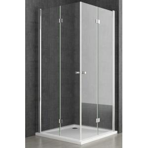 recinto con bisagras de cristal moderado claro de la puerta de la ducha de 6m m con el perfil de Chrome