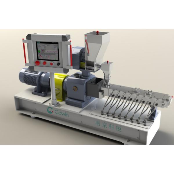 Extrudeuse d'échelle de laboratoire pour Compouning en plastique avec le contrôle de PLC