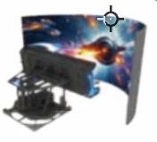 4K To 8K Curved Screen Cinema 4D Virtual Reality With CE Rhos Certification