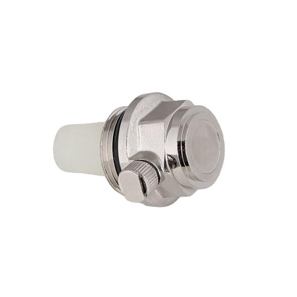 Brass Radiator Air Vent Valve Radiator Breather Valve 1/2 3/4