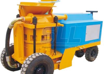 Piston Type Wet Mix Shotcrete Machine / Cement Sprayer Machine Less Wearing Parts