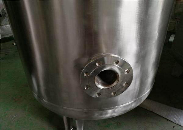 Refillable Stainless Steel Compressed Air Receiver Tank For Non Toxic Gases 5000L Capacity