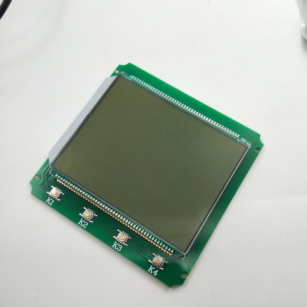 3.8 дюймовый сегмент FSTN LCD дисплейный модуль 1/8Duty 1/4 Bias COG+BL+FPC подключение