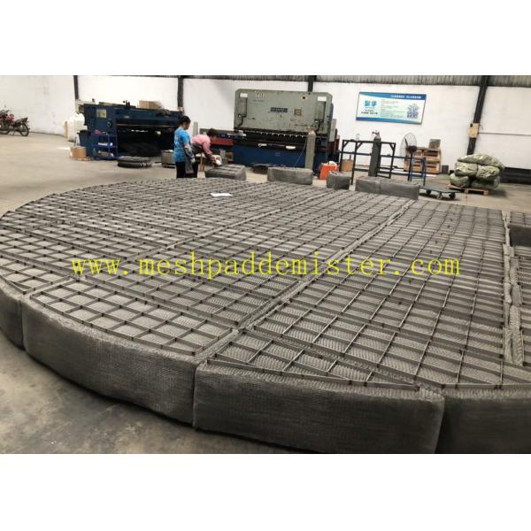 De diámetro 500m m de la talla 8000 cojín de encargo del separador de partículas del duplex 2205 del grueso del milímetro