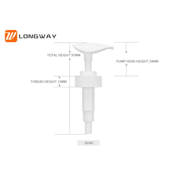 Colorful Cute Plastic Lotion Pump For Cosmetic Cream Packaging PP Material