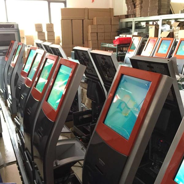 Bank Service Center Waiting Room 4 Rows Queue Token Number Dot Matrix LED Main Display For Queue Management System