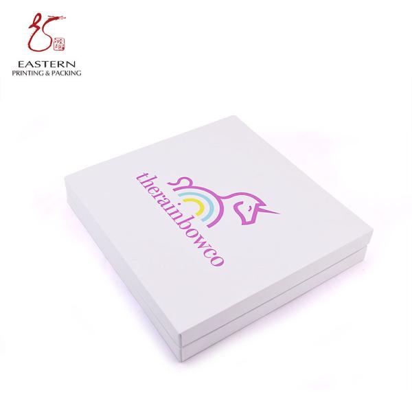 Customized Quantity Paperboard Gift Box with Lid | Scarf Packaging