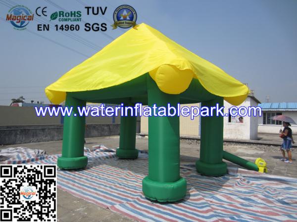 Mini Oxford Fabric Outdoor Inflatable Event Tent , Inflatable Summer House