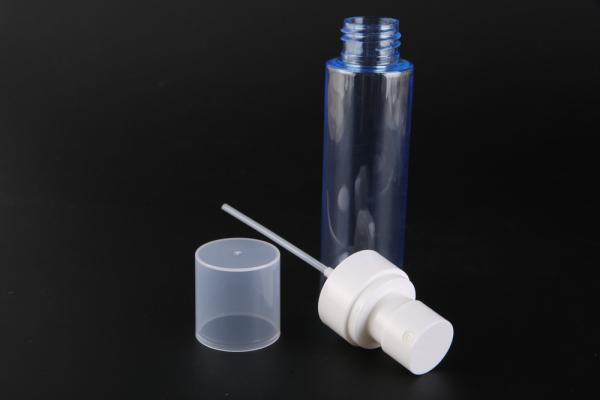 Garrafas cosméticas plásticas do pulverizador do ANIMAL DE ESTIMAÇÃO/impressão ou rotulagem feita sob encomenda da garrafa pulverizador da bomba