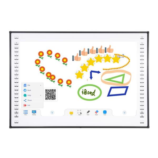 81 82 касания пальца Whiteboard IWB дюйма whiteboard взаимодействующего керамическое Nano поверхностное