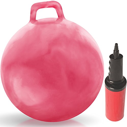 Kids Inflatable Toy Bouncing Fitness Gym Jump Hopper Bouncy Ball With Handle