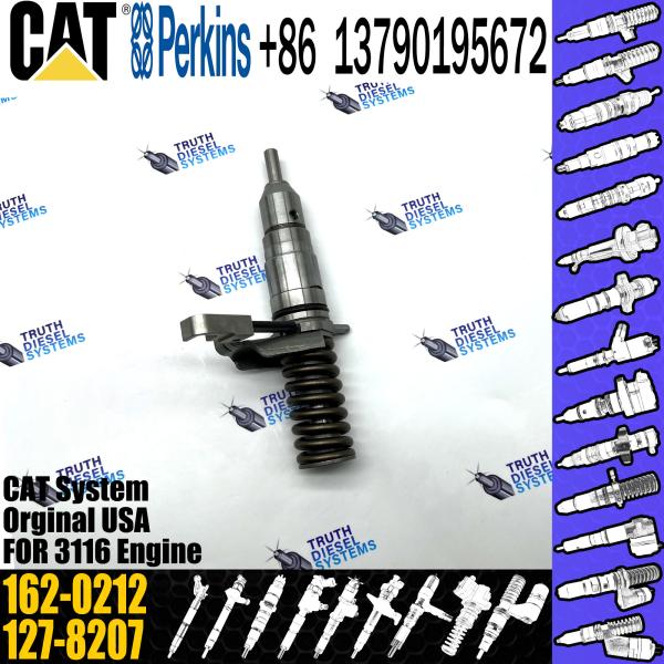 Bomba injetora de combustível CAT 162-0212 127-8222 Pulverizador comum 162-0212 127-8222 da bomba do trilho para escavadeira Cat