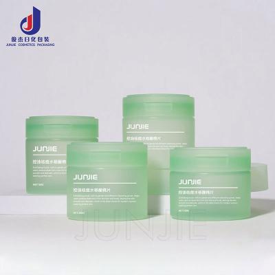 Nouveau récipient de gommage pour le corps 200 ml emballage de lotion pour le corps bocal cosmétique 120 g bocal en coton PP