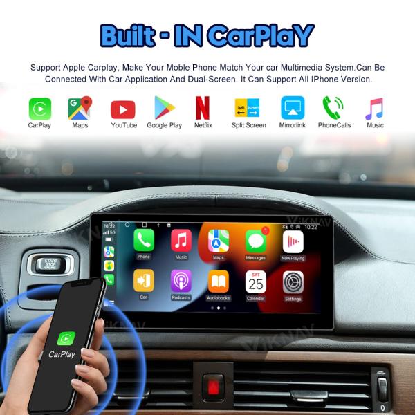 Авторадио Viknav Для Volvo S80 (2012-2015) 8,8 дюйма HD сенсорный экран Беспроводной Carplay Видеоплеер Автомобиль GPS навигация