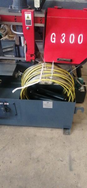 Two Column Angle Cut 45 Degree Cnc Bandsaw Cutting Machine Semi Auto