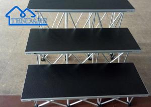 Plataforma de palco portátil ajustável de alumínio personalizado Palco dobrável