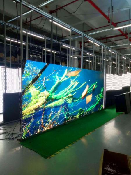 Wall led screen MBI5024 driver IC LED Video Walls 5mm Pixel Pitch Indoor HD 3G Wireless Control
