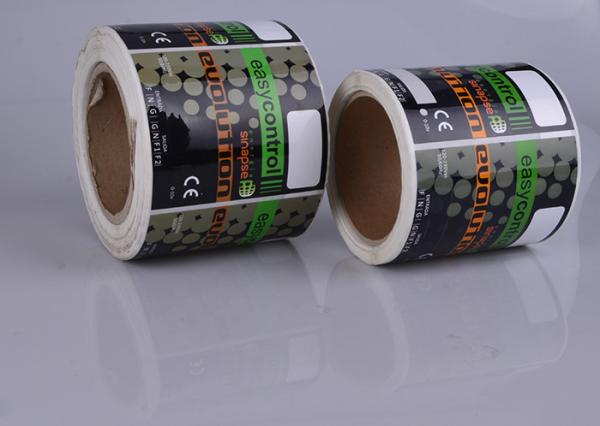 Print high quality heat-resistant self adhesive plastic electronics label sticker customized