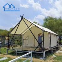 Tenda de casa ao ar livre resistente ao vento impermeável telha luxuosa Tenda para hotel