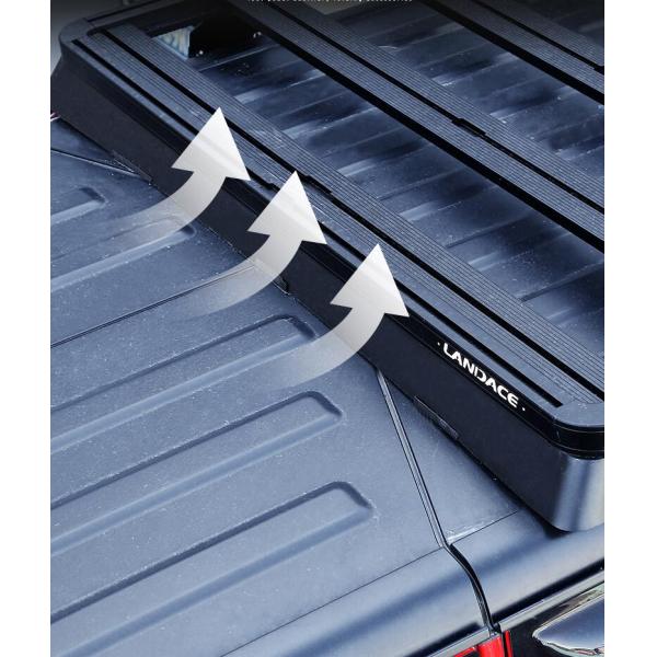 Aluminum Alloy Multifunctional Luggage Rack for Wrangler Long Style Used for Carry Luggage