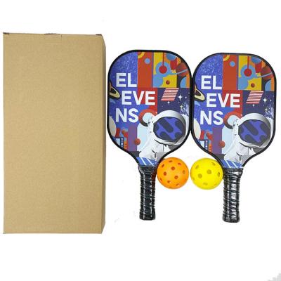 Durable Lightweight Graphite Pickleball Paddle Carbon Fiber UV Printing With Logo