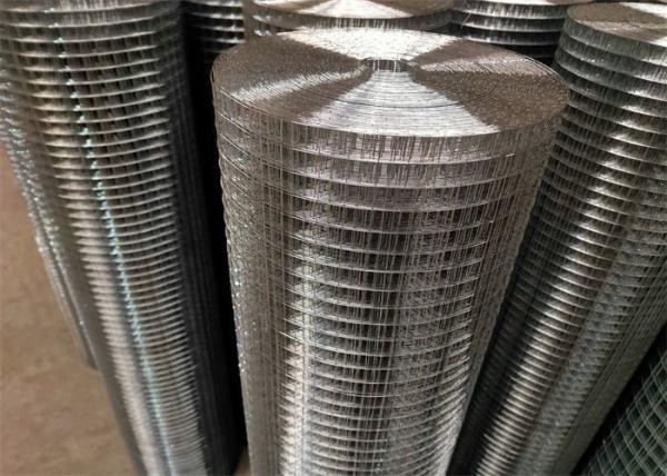 1 X 1In 1.8M Galvanised Welded Wire Mesh Wire Fencing Rolls 5ft BWG16