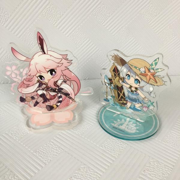 UV Printing Anime Acrylic Standee Advertising Display 3mm Thickness