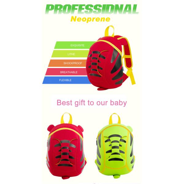 Tiger Design Kids Toddler Backpack For Camping Waterproof 27*21*12cm