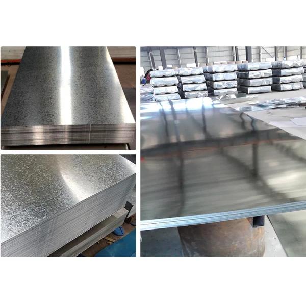S550GD G90 Cold Rolled Galvanized Steel Sheet For Roofing 24 Gauge HDG Plate