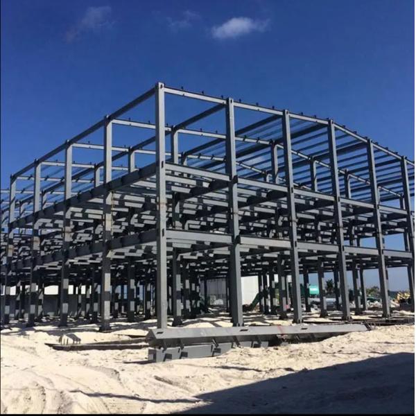 High Quality Steel Warehouse Structure Sheds Prefabricated Wide Span Steel Warehouse Building Steel Structure