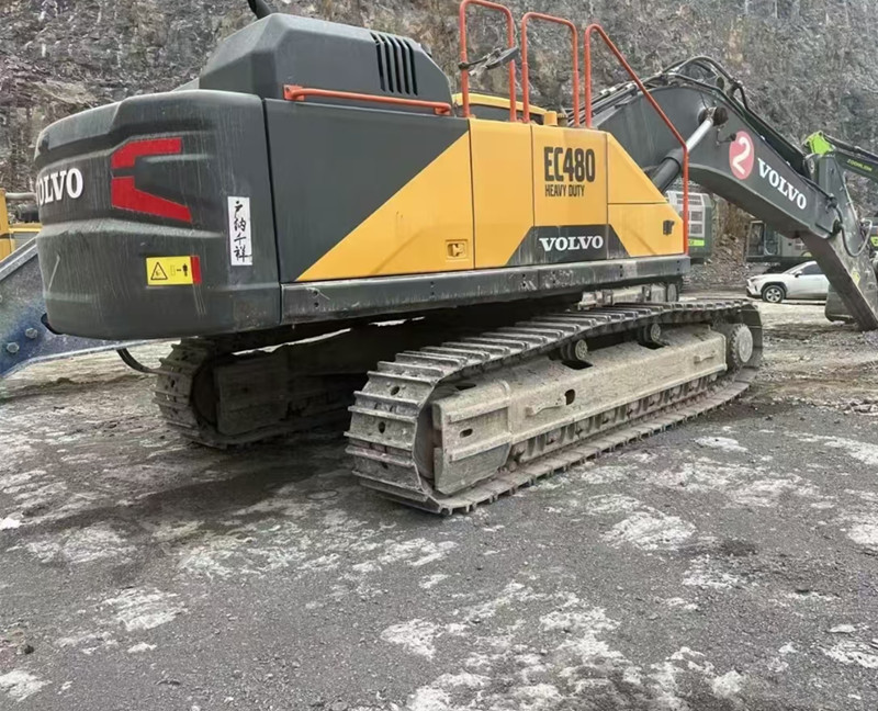 Подержанный Volvo Machine EC480DL экскаватор низкие часы для продажи