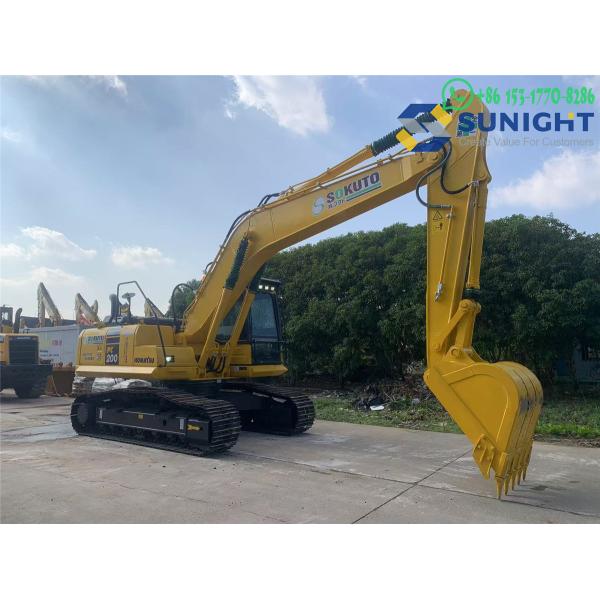 Original Komatsu PC200 Excavator Low Working Hours Used Komatsu Crawler Excavator / Used Komatsu Digger