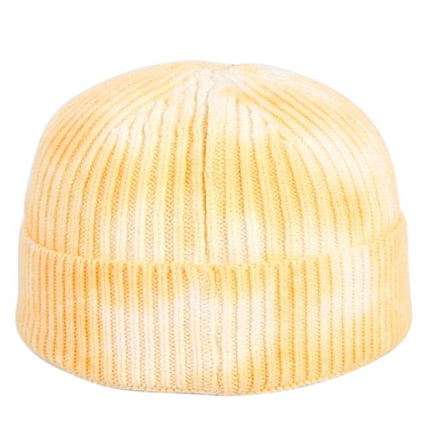 Women'S Tie Dye 100 Acrylic Beanies And Caps Cuffed Warm Winter Knit Watch Hat Skull Cap