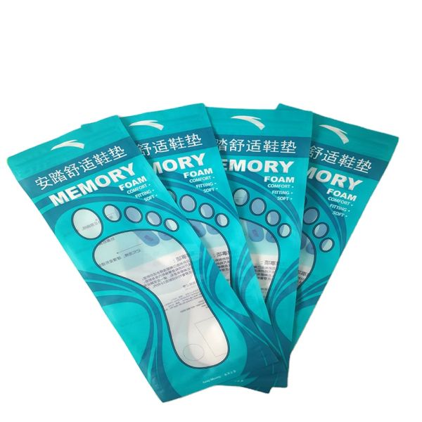 Custom Printing Shoe-pad Packaging Bag Insole Pouch
