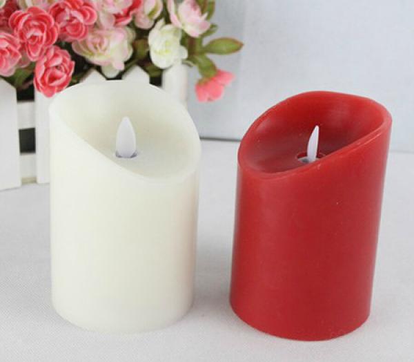 Flickering Candle Real Wax Flameless LED Candles with Dancing Flame 3 4 5