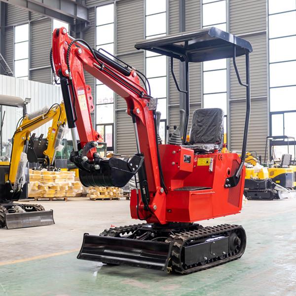 Energy Efficient  Yellow 1.8 Ton Mini Excavator Machine With Attachments