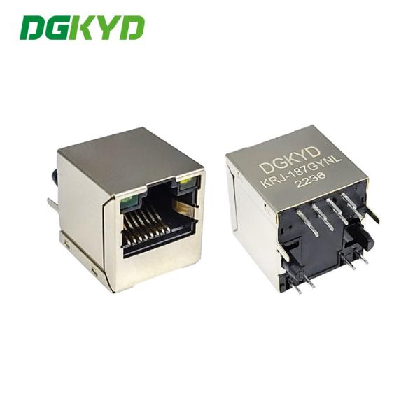 Высокая эффективность вход RJ45 Джек 180 градусов верхний с котом 5 трансформато