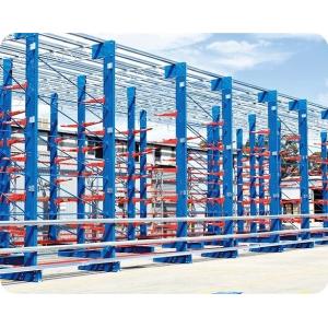 Medium Duty Cantilever Racking System Q235B Steel Industrial Cantilever Racks