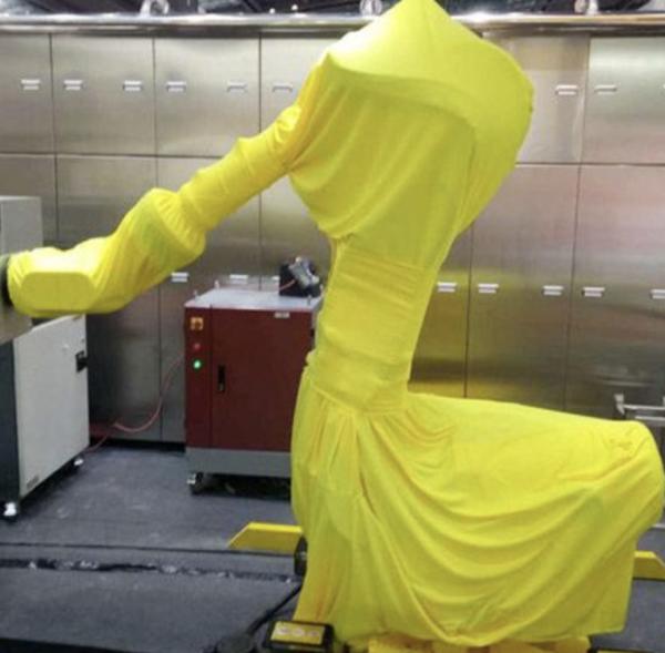 Protective Robotic Cover High Temperature Resistant Flame Retardant