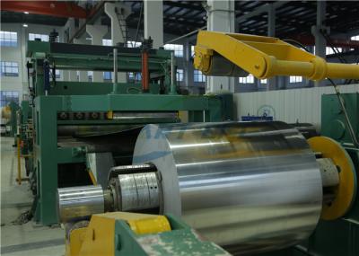 Rotary Shear Cut To Length Line , Metal Cutting Machine High Accuracy