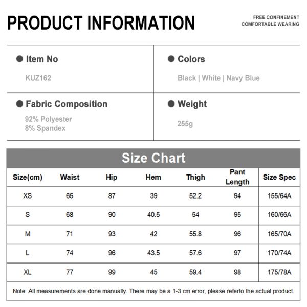 Custom OEM Women Slim Flare Golf Pants Split Hem Sport Pants Invisible Zipper Pockets