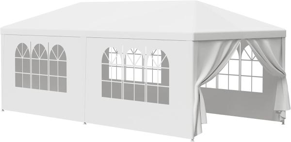 Outdoor Wedding Party Tent Camping Shelter Gazebo Canopy Removable Sidewalls Easy Set Gazebo BBQ Pavilion Canopy