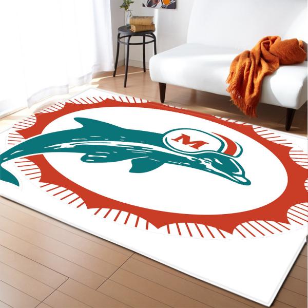 Non Skid 3D Printed Rugs 100*120cm Living Spaces Area Rugs
