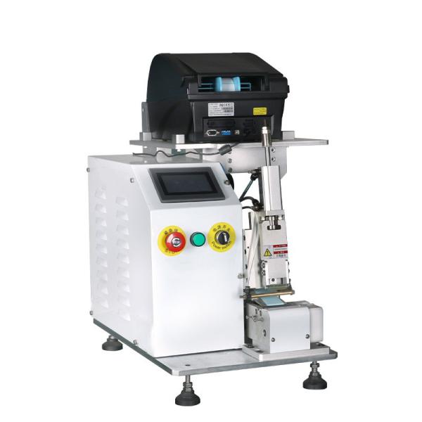 Automatic Cable Labeling Machine , Electric Wire Sticker Labeling Machine