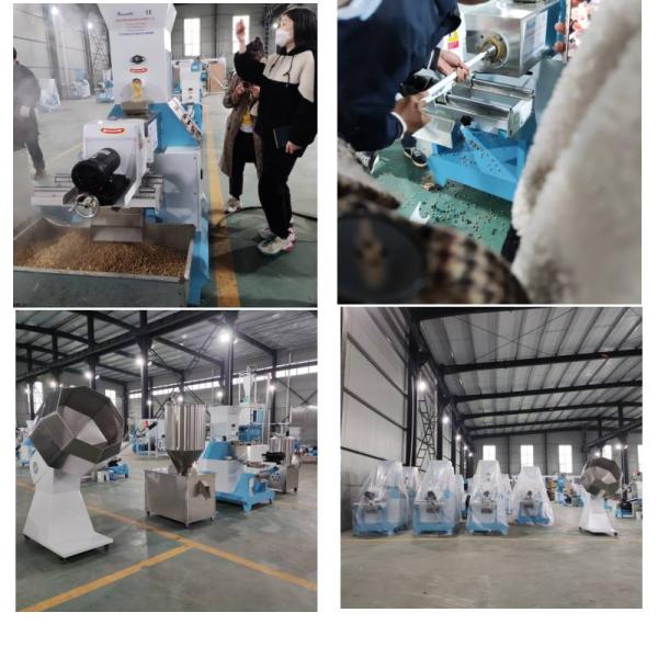 Single Screw Feed Puffing Extruder Mill With 1mm-20mm For Animal/Pet Food