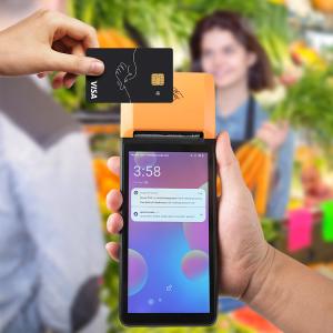 NFC,バーコードスキャニング,長時間バッテリー付きのオールインワン モバイルPOSソリューション