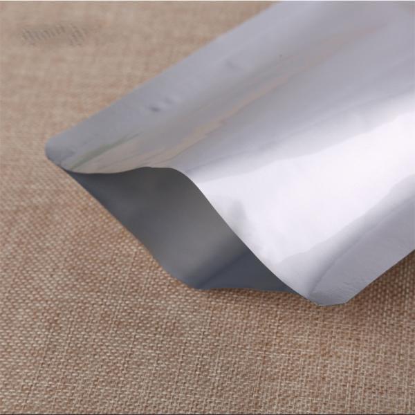 Heat Sealable Aluminum Foil Packaging Small Bags With Tear Notches Mylar Vacuum Sealer Smell Leak Proof Pouches